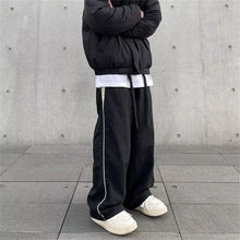 Women Baggy Harajuku Cargo Pants Streetwear Hip Hop Wide Leg Pant Parachute Sweatpants Techwear Joggers Oversized Y2K Trousers