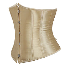 Underbust Corset Sexy Waist Slimming Corset Bustiers Body Shaper for Women Steampunk Lace-up Corset Belt Waist Trainer