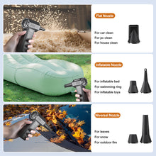 Blower Car Vacuum Cleaner Turbo Fan Violent Jet Fan Cleaning Blowing Tools Auto Dust Collector Portable Air Duster Hair Dryer