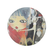 32-75MM Tinplate Pin Button Cartoon Anime Characters Round Icon Collection Brooch Badges Backpack Jewelry Fan Friends Gift