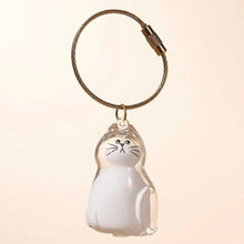 Creative Dog Hair Storage Keychain Transparent Dog\Cat Shape Memorial Pendant Handmade DIY Pet Souvenirs for Pet Lovers Gift