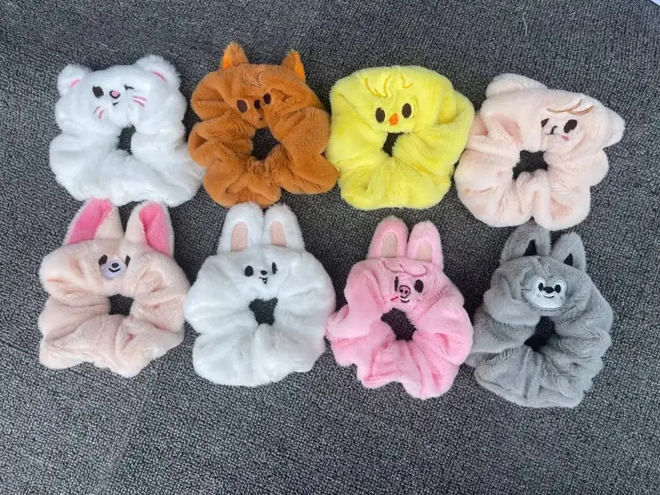 New KPOP Plush Keychain Korean Ide Pendant Toy Keychain Fan Collection Giftsol Plush Cartoon