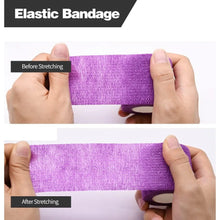 12/10pcs Colorful Sport Self Adhesive Elastic Bandage Wrap Tape Elastoplast For Knee Pad Finger Ankle Palm Aid Kit Pet Tool Warm