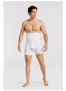 Men Tummy Control Shorts Body Shaper Compression High Waist Trainer Belly Tummy Control Slimming Shapewear Boxer Underwear Fajas