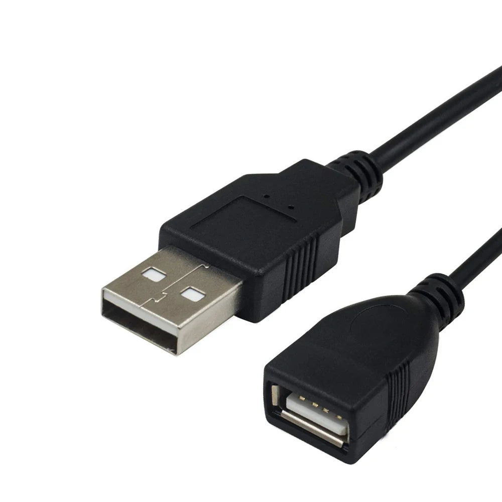 2 Pcs USB Cable With Switch ON/OFF Cable Extension Toggle for USB Lamp USB Fan LED Power Supply Line Durable Adapter USB Headset