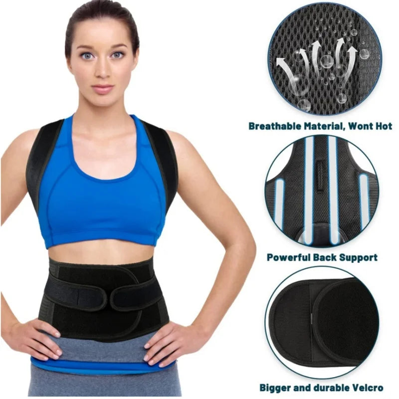 Humpback Posture Corrector, Scoliosis Corrector, Student Posture Trainer for Humpback Prevention, Unisex Sitting Posture Correct