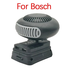 Portable Lithium Electric Power Warm Air Blower Fan Heater Hot&Cold Wind Dual Mode for Makita for Bosch for DeWalt for Milwaukee