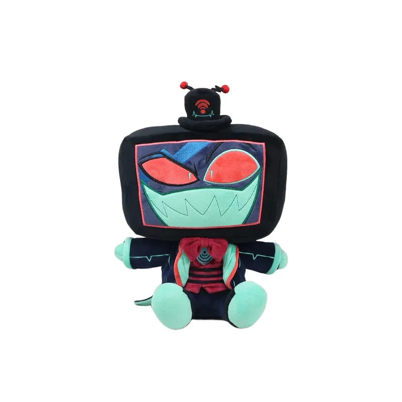 Cute Hazbin Hotel S3 Vees Villainous Vox Niffty Plush Toy Doll Pillow Soft Stuffed Cartoon Fans Decoration Toys Birthday Gifts