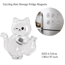 Transparent Cat/Dog Hair Collection Capsule Keychain Kawaii Memorial Pet Cat Dog Hair Capsule for Keychain DIY Pendant Accessory
