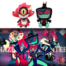 Cute Hazbin Hotel S3 Vees Villainous Vox Niffty Plush Toy Doll Pillow Soft Stuffed Cartoon Fans Decoration Toys Birthday Gifts