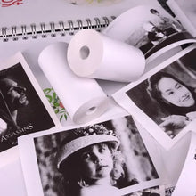 HD Mini Portable Thermal Printer 57mm Self-Adhesive Label Sticker Paper for Phone Picture Photo Universal Portable Label Printer