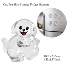 Transparent Cat/Dog Hair Collection Capsule Keychain Kawaii Memorial Pet Cat Dog Hair Capsule for Keychain DIY Pendant Accessory