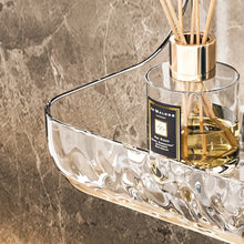 Acrylic Bathroom Shelf Household Toilet Wall Hanging Washstand Perforation-Free Cosmetics Storage Organizer on the Wall