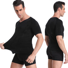 Men Body Shaper Slimming Compression Shirts Gynecomastia Undershirt Seamless Waist Trainer Muscle Belly Weight Loss Shapewear