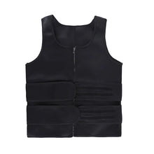 Men's Body Shaper Waist Trainer Sauna Vest Belts Sweat Sauna Corset Suits Abdomen Slimming Shapewear Fat Burning Fitness Tops