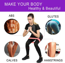 Different Resistance Bands Yoga Band Fitness Exercise Training Hip Tension Band Leg Squat Dance Elastic Loop Stretch Band