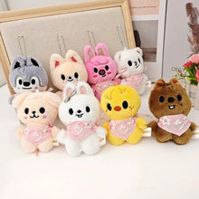 New KPOP Plush Keychain Korean Ide Pendant Toy Keychain Fan Collection Giftsol Plush Cartoon