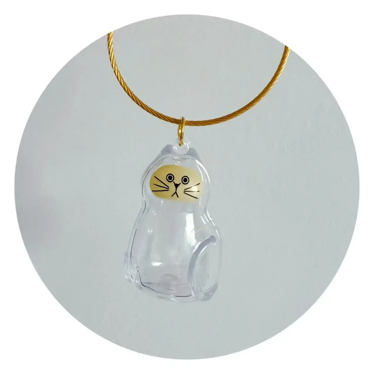 Transparent Dog Hair Storage Pendant Dog Hair Collector Keychain Pet Hair Memorial Bottle for Pet Lovers DIY Memorial Keychain