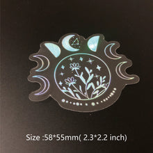 100 Pack Transparent PET Stickers BOHO Designs – Snake;Sun;Moons;Stars etc-Perfect for DIY, Bujo, Phone Cases, Windows & More