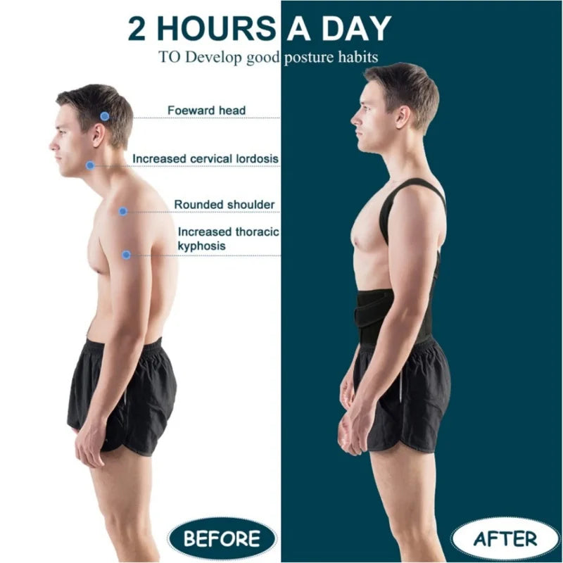 Humpback Posture Corrector, Scoliosis Corrector, Student Posture Trainer for Humpback Prevention, Unisex Sitting Posture Correct