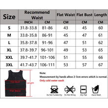 Men's Body Shaper Waist Trainer Sauna Vest Belts Sweat Sauna Corset Suits Abdomen Slimming Shapewear Fat Burning Fitness Tops