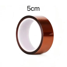 30m Long Gold Finger High Temperature Resistant Tape Polyimide Tape Multi Size Pet Anti Static Lithium Battery Insulation Tape