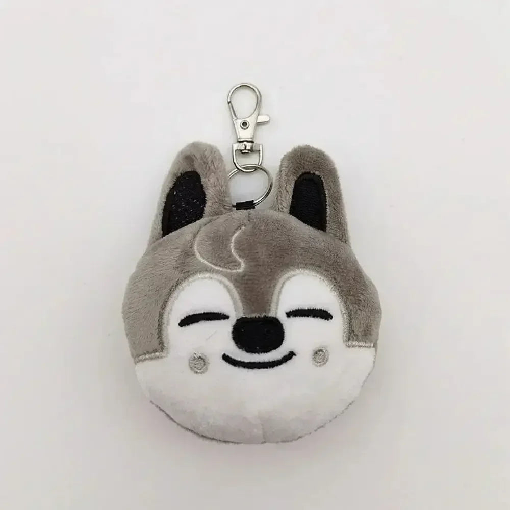 New KPOP Plush Keychain Korean Ide Pendant Toy Keychain Fan Collection Giftsol Plush Cartoon