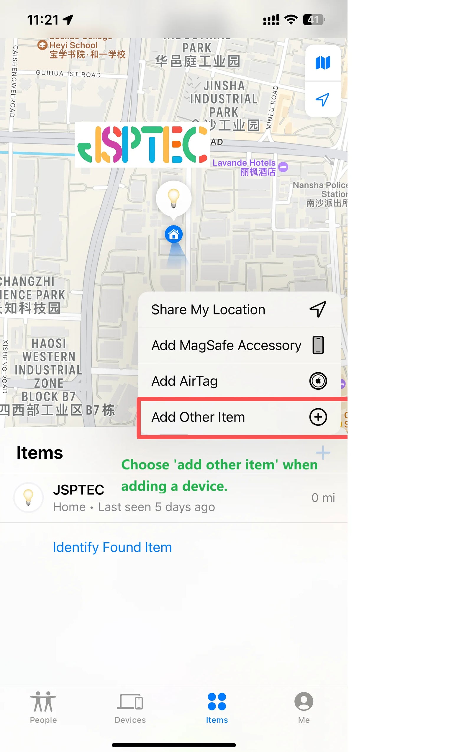 JSPTEC Security Bluetooth Tag Based on IOS Find My app Anti-lose Tracker Sound Locate IOS Message Reminder Alarm Key Finder IOS