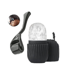 1/2/3pcs Ice Face Roller Facial Skincare Ice Roller Set,Facial Roller GuaSha FaceTool Set,Face Massage Roller Lifting Contouring