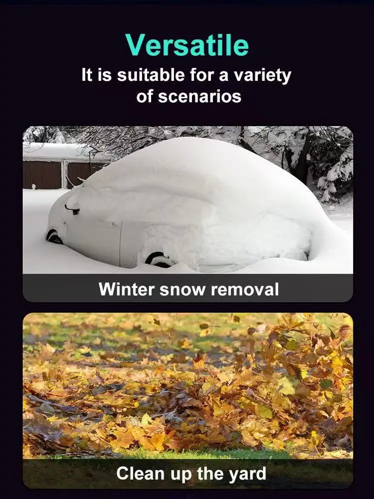 130000RPM Turbo Jet Fan Electric Air Duster Portable Cleaning Blower Tool Car Blowing Snow 4 Gears adjustable Type-C Charging