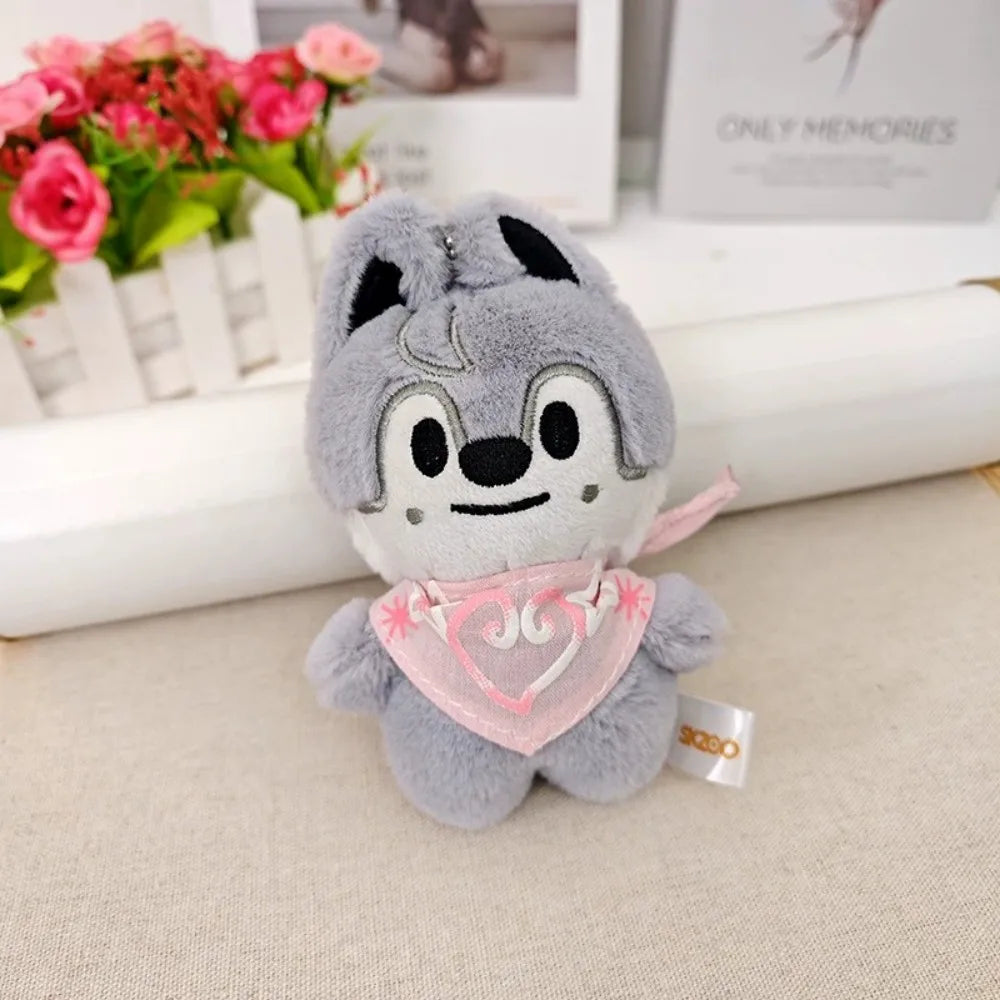 New KPOP Plush Keychain Korean Ide Pendant Toy Keychain Fan Collection Giftsol Plush Cartoon