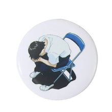 32-75MM Tinplate Pin Button Cartoon Anime Characters Round Icon Collection Brooch Badges Backpack Jewelry Fan Friends Gift