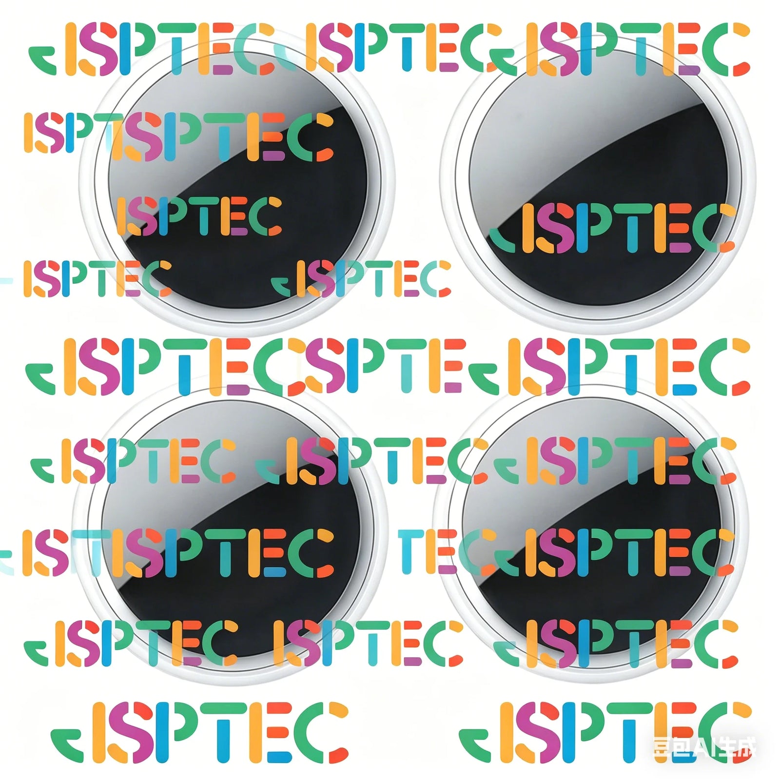 JSPTEC Security Bluetooth Tag Based on IOS Find My app Anti-lose Tracker Sound Locate IOS Message Reminder Alarm Key Finder IOS