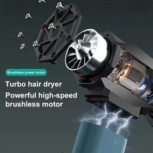 130000RPM Turbo Jet Fan Electric Air Duster Portable Cleaning Blower Tool Car Blowing Snow 4 Gears adjustable Type-C Charging