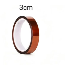 30m Long Gold Finger High Temperature Resistant Tape Polyimide Tape Multi Size Pet Anti Static Lithium Battery Insulation Tape