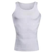 YBFDO Men Body Shaper Slimming Compression Vest Undershirt Seamless Waist Trainer Tank Top Belly Control Weight Loss Shapewear