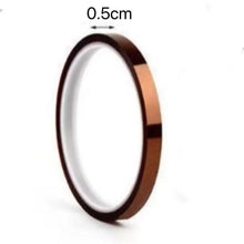 30m Long Gold Finger High Temperature Resistant Tape Polyimide Tape Multi Size Pet Anti Static Lithium Battery Insulation Tape