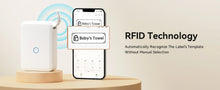 Niimbot D110 Portable Mini Printer Thermal Adhesive Sticker Label Printer Inkless Pocket Label Maker UV Printer For Mobile Label