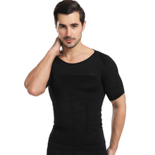 Men Body Shaper Slimming Compression Shirts Gynecomastia Undershirt Seamless Waist Trainer Muscle Belly Weight Loss Shapewear