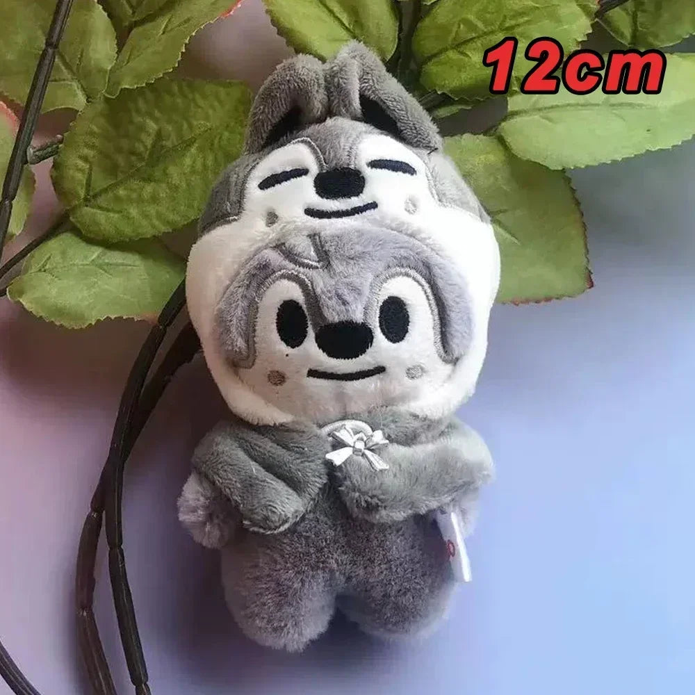 New KPOP Plush Keychain Korean Ide Pendant Toy Keychain Fan Collection Giftsol Plush Cartoon