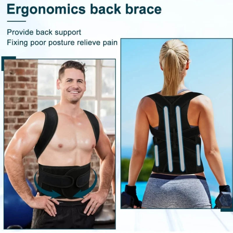 Humpback Posture Corrector, Scoliosis Corrector, Student Posture Trainer for Humpback Prevention, Unisex Sitting Posture Correct