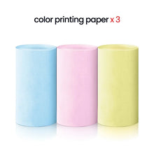 HD Mini Portable Thermal Printer 57mm Self-Adhesive Label Sticker Paper for Phone Picture Photo Universal Portable Label Printer