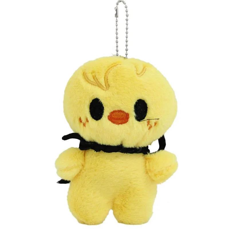 New KPOP Plush Keychain Korean Ide Pendant Toy Keychain Fan Collection Giftsol Plush Cartoon