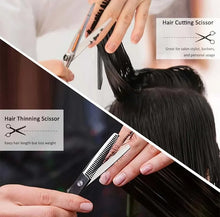 Hairdressing Scissors Stainless Steel Professional Hairdressing Scissors Cutting Thinning Scissors Barber Shear Home Salon