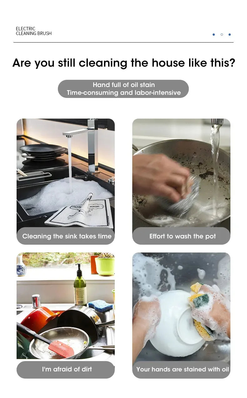 2025 Cordless Electric Spin Scrubber with 5 Brushes,IPX7 Waterproof Rechargeable Bathroom Cleaner for Tile/Shower/Grout Cleaning
