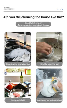 2025 Cordless Electric Spin Scrubber with 5 Brushes,IPX7 Waterproof Rechargeable Bathroom Cleaner for Tile/Shower/Grout Cleaning
