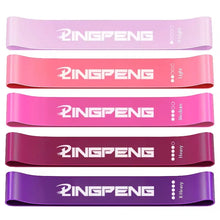 Different Resistance Bands Yoga Band Fitness Exercise Training Hip Tension Band Leg Squat Dance Elastic Loop Stretch Band