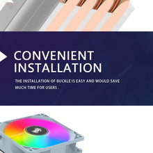 Aigo ICE CPU Cooler 2 4 6 Heat Pipes PC Radiator PWM 3PIN 90mm CPU Cooling Silent Rgb Fan For Intel 1700 1150 1156 1366 1155 AMD