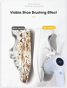 2025 Cordless Electric Spin Scrubber with 5 Brushes,IPX7 Waterproof Rechargeable Bathroom Cleaner for Tile/Shower/Grout Cleaning