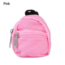 Mini Zipper Doll Backpacks Cute School Bags Doll Backpacks Doll Bags Travel Case Doll Accessories Toy Supplies for Doll Play